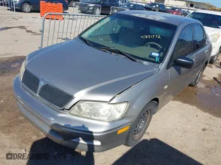 2002 Mitsubishi Lancer ES with VIN JA3AJ26E82U076009, listed as a IAAI auction lot 41671572 with 172,236 mi miles. Bid and sale history available at carsss.com. Image 2.