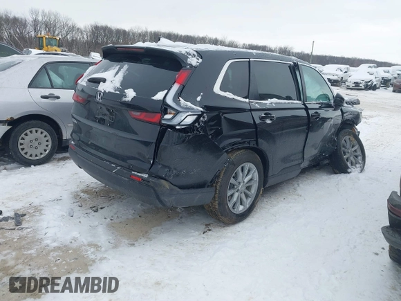 2025 Honda CR-V EX with VIN 5J6RS4H4XSL012765, listed as a IAAI auction lot 41253503 with 887 mi miles and . Bid and sale history available at DreamBid. Image 4.