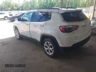 2024 Jeep Compass Latitude with VIN 3C4NJDBN3RT117560, listed as a IAAI auction lot 42732859 with 34,412 mi miles and . Bid and sale history available at DreamBid. Image 3.