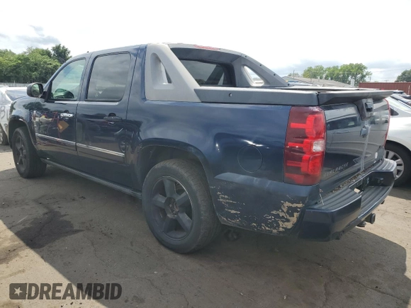 2009 Chevrolet Avalanche LTZ with VIN 3GNFK32069G212694, listed as a Copart auction lot 65292814 with 158,427 mi miles and Clean Title. Bid and sale history available at carsss.com. Image 2.