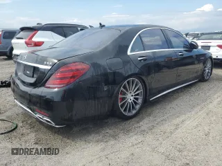 2018 Mercedes-Benz S 63 AMG with VIN WDDUG8JB7JA385411, listed as a Copart auction lot 74210724 with Not Provided miles and Non Repairable. Bid and sale history available at DreamBid. Image 3.