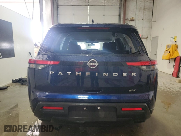 2024 Nissan Pathfinder SV with VIN 5N1DR3BA2RC283684, listed as a Copart auction lot 54403005 with 25,647 mi miles and Clean title. Bid and sale history available at DreamBid. Image 6.