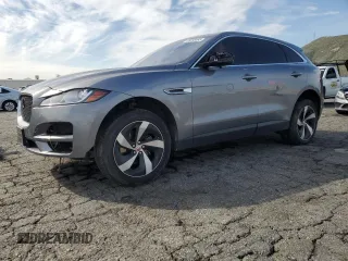2020 Jaguar F-Pace 25t Premium with VIN SADCJ2FX2LA638148, listed as a Copart auction lot 48598465 with 69,736 mi miles and Salvage Title. Bid and sale history available at DreamBid. Image 1.