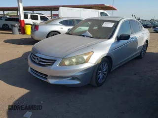 2011 Honda Accord EX-L with VIN 1HGCP3F84BA001559, listed as a IAAI auction lot 42369341 with 144,030 mi miles and . Bid and sale history available at DreamBid. Image 2.