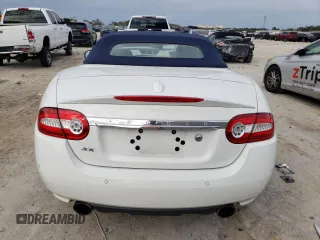 2011 Jaguar XK with VIN SAJWA4GB7BLB39635, listed as a Copart auction lot 42473045 with 36,187 mi miles and Salvage Title. Bid and sale history available at carsss.com. Image 6.