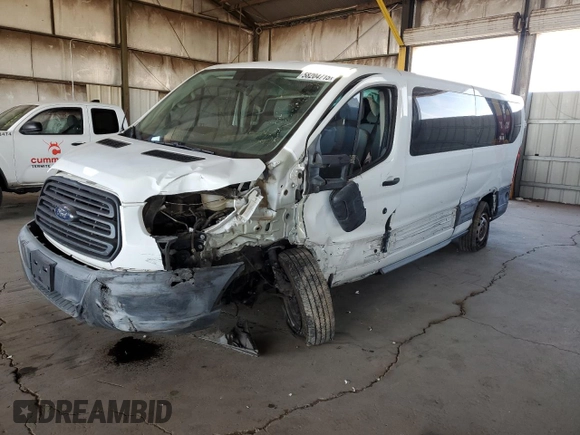 2015 Ford Transit XL z VIN 1FBZX2ZM0FKB26669, wystawiony jako Copart lot #58204715 z przebiegiem 60 156 mil mil oraz Szkoda całkowita • Salvage title. Historia ofert i sprzedaży dostępna na DreamBid. Obrazek 1.
