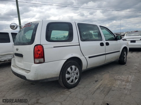 2008 Chevrolet Uplander LS Fleet with VIN 1GBDV13W78D109606, listed as a Copart auction lot 71663234 with NaN miles and Salvage Title. Bid and sale history available at carsss.com. Image 3.