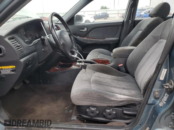 2005 Hyundai Sonata GLS with VIN KMHWF35H05A099649, listed as a Copart auction lot 74624104 with 182,268 mi miles and Salvage Title. Bid and sale history available at carsss.com. Image 7.