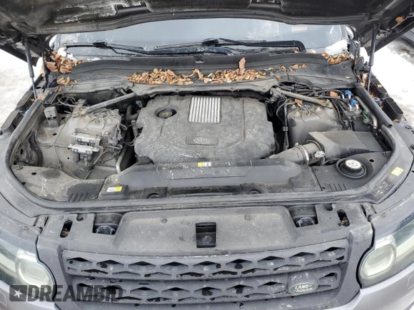 2016 Land Rover Range Rover Sport HSE with VIN SALWR2KF4GA635149, listed as a Copart auction lot 46908775 with 196,015 mi miles and Clean Title. Bid and sale history available at DreamBid. Image 12.