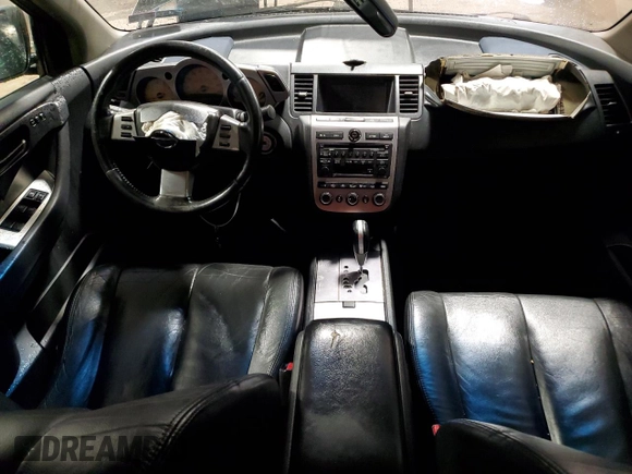2004 Nissan Murano SE z VIN JN8AZ08W54W308551, wystawiony jako Copart lot #56685375 z przebiegiem 200 782 mil mil oraz Szkoda całkowita • Salvage title. Historia ofert i sprzedaży dostępna na DreamBid. Obrazek 8.