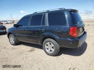 2005 Honda Pilot EX-L with NAVI with VIN 2HKYF18785H556947, listed as a Copart auction lot 48968035 with 146,847 mi miles and Salvage Title. Bid and sale history available at carsss.com. Image 2.