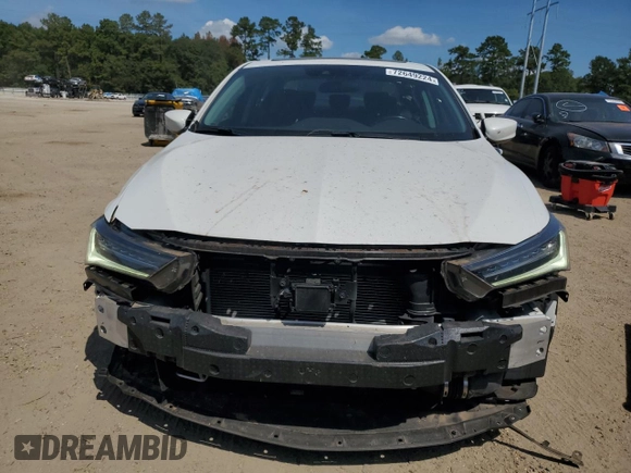 2022 Acura ILX with VIN 19UDE2F38NA002405, listed as a Copart auction lot 72649224 with 39,643 mi miles and Salvage Title. Bid and sale history available at DreamBid. Image 5.