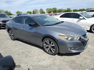 2016 Nissan Maxima 3.5 SV with VIN 1N4AA6AP9GC375562, listed as a Copart auction lot 50319895 with 98,049 mi miles and Salvage Title. Bid and sale history available at carsss.com. Image 4.