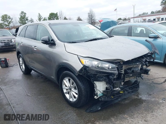 2019 Kia Sorento S V6 with VIN 5XYPGDA53KG482987, listed as a IAAI auction lot 41519965 with 95,708 mi miles. Bid and sale history available at carsss.com. Image 1.