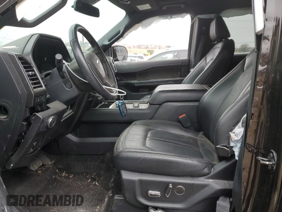 2021 Ford Expedition Max Limited с VIN 1FMJK2AT0MEA62831, выставлен на аукционе Copart как лот 46127195 с пробегом 25 974 миль миль и Списание • Salvage title. История ставок и продаж доступна на DreamBid. Изображение 7.