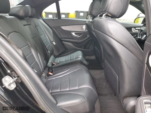 2016 Mercedes-Benz C-Class C 300 Luxury with VIN 55SWF4KBXGU172643, listed as a Copart auction lot 44992155 with 131,756 mi miles and Salvage Title. Bid and sale history available at carsss.com. Image 10.