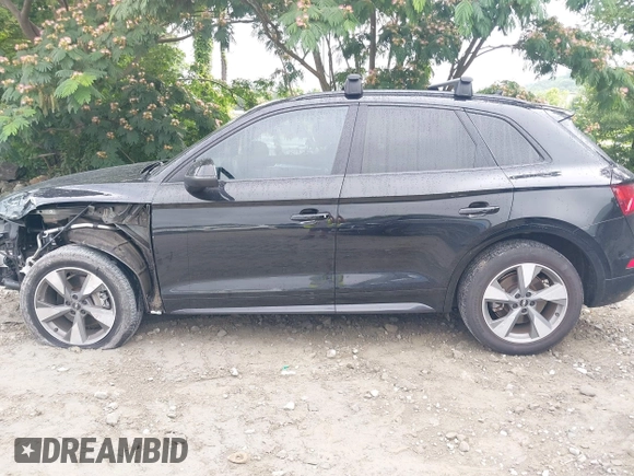 2020 Audi Q5 Premium with VIN WA1ANAFY6L2105007, listed as a IAAI auction lot 42400742 with 43,916 mi miles and . Bid and sale history available at DreamBid. Image 15.
