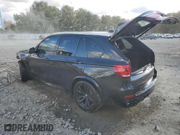 2017 BMW X5 xDrive50i with VIN 5UXKR6C54H0J84099, listed as a Copart auction lot 76269094 with 68,026 mi miles and Salvage title. Bid and sale history available at DreamBid. Image 2.