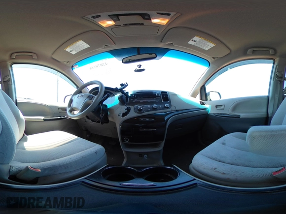 2012 Toyota Sienna LE AAS with VIN 5TDKK3DC9CS203298, listed as a IAAI auction lot 42070158 with 266,202 mi miles and . Bid and sale history available at DreamBid. Image 19.