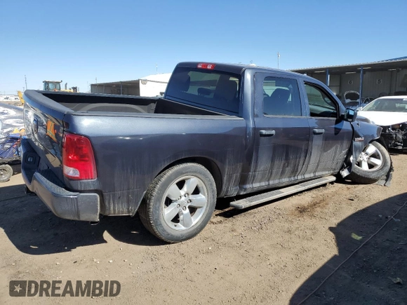 2018 Ram 1500 Tradesman with VIN 3C6RR6KT6JG269700, listed as a Copart auction lot 47265585 with 42,600 mi miles and Salvage title. Bid and sale history available at DreamBid. Image 3.