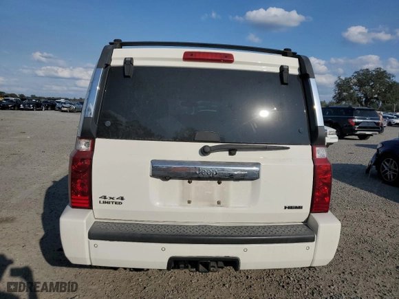 2008 Jeep Commander Limited with VIN 1J8HG58288C141743, listed as a Copart auction lot 45709405 with 138,200 mi miles and Non Repairable. Bid and sale history available at carsss.com. Image 6.
