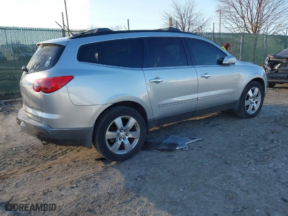 2012 Chevrolet Traverse LTZ with VIN 1GNKVLED6CJ292489, listed as a IAAI auction lot 41777040 with NaN miles. Bid and sale history available at carsss.com. Image 4.