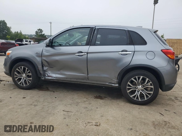 2017 Mitsubishi Outlander ES with VIN JA4AP3AU3HZ021560, listed as a Copart auction lot 58115695 with 122,807 mi miles and Salvage title. Bid and sale history available at DreamBid. Image 2.