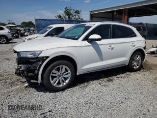 2020 Audi Q5 Premium with VIN WA1ANAFY9L2119029, listed as a Copart auction lot 54489685 with 64,031 mi miles and Non Repairable. Bid and sale history available at carsss.com. Image 1.