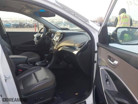 2013 Hyundai Santa Fe 2.0T Sport with VIN 5XYZUDLAXDG005245, listed as a IAAI auction lot 41276069 with 125,339 mi miles. Bid and sale history available at carsss.com. Image 5.
