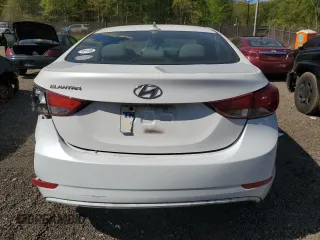 2015 Hyundai Elantra SE with VIN 5NPDH4AE7FH555616, listed as a Copart auction lot 53626195 with 162,927 mi miles and Salvage Title. Bid and sale history available at DreamBid. Image 6.