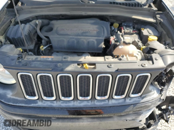 2017 Jeep Renegade Sport with VIN ZACCJBAB7HPF40134, listed as a Copart auction lot 48661955 with 127,338 mi miles and Salvage Title. Bid and sale history available at carsss.com. Image 13.