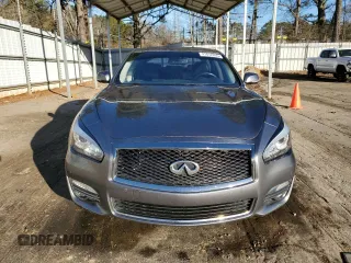 2019 Infiniti Q70 Luxe with VIN JN1BY1AR7KM580088, listed as a Copart auction lot 41612865 with 101,134 mi miles and Salvage title. Bid and sale history available at DreamBid. Image 5.