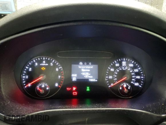 2019 Kia Sorento LX with VIN 5XYPGDA30KG514809, listed as a Copart auction lot 49043705 with 79,886 mi miles and Salvage Title. Bid and sale history available at DreamBid. Image 9.