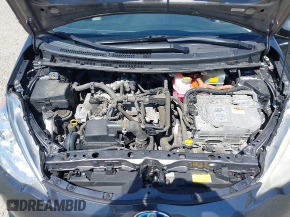 2012 Toyota Prius One with VIN JTDKDTB30C1023511, listed as a IAAI auction lot 42778754 with 168,321 mi miles and . Bid and sale history available at DreamBid. Image 10.