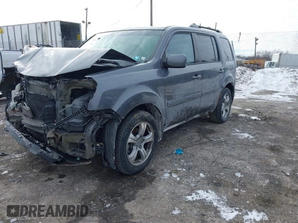 2013 Honda Pilot EX-L with VIN 5FNYF4H65DB001749, listed as a IAAI auction lot 41426636 with 129,912 mi miles and . Bid and sale history available at carsss.com. Image 16.