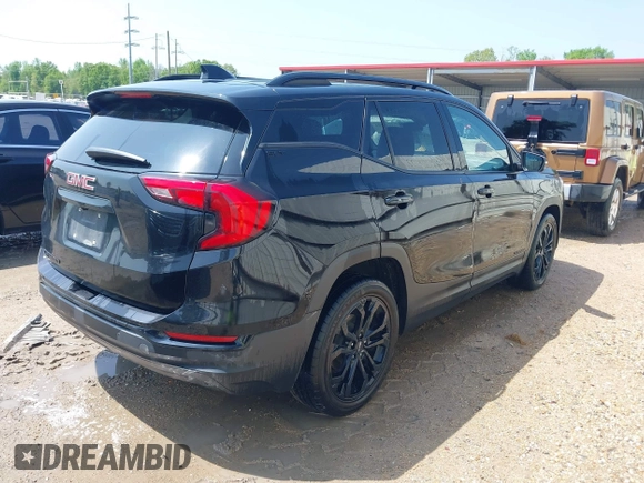 2021 GMC Terrain SLT with VIN 3GKALPEV7ML403222, listed as a IAAI auction lot 41893704 with 101,641 mi miles and . Bid and sale history available at DreamBid. Image 4.