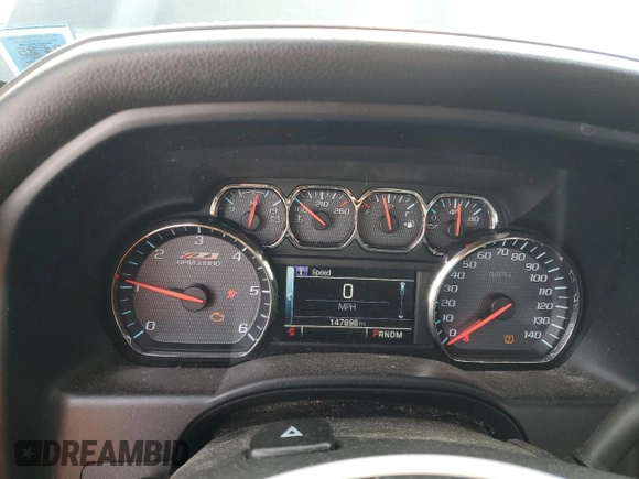 2014 Chevrolet Silverado 1500 LTZ with VIN 1GCVKSECXEZ237970, listed as a Copart auction lot 47239065 with 147,896 mi miles and Salvage Title. Bid and sale history available at DreamBid. Image 9.