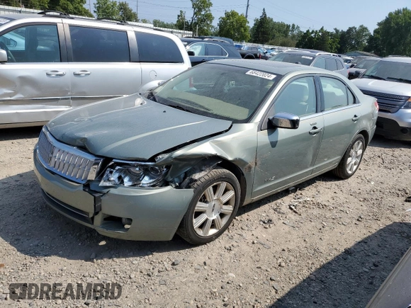 2008 Lincoln MKZ with VIN 3LNHM26T18R618116, listed as a Copart auction lot 68422024 with 142,555 mi miles and Salvage title. Bid and sale history available at DreamBid. Image 1.