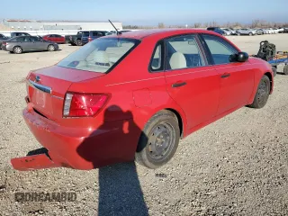 2008 Subaru Impreza Sedan (Natl) i w/Premium Pkg with VIN JF1GE61608G511576, listed as a Copart auction lot 43257215 with 200,649 mi miles and Salvage Title. Bid and sale history available at carsss.com. Image 3.