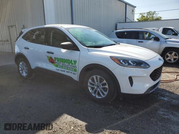 2022 Ford Escape S with VIN 1FMCU0F65NUB62134, listed as a Copart auction lot 48931625 with 44,815 mi miles and Salvage title. Bid and sale history available at DreamBid. Image 4.