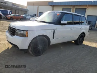 2012 Land Rover Range Rover SC with VIN SALMF1E40CA383009, listed as a Copart auction lot 50102045 with 97,879 mi miles and Clean title. Bid and sale history available at DreamBid. Image 1.