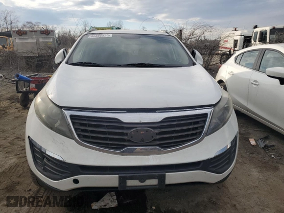 2012 Kia Sportage LX with VIN KNDPBCA23C7291809, listed as a Copart auction lot 46865525 with 145,634 mi miles and Salvage Title. Bid and sale history available at DreamBid. Image 5.