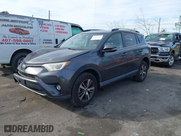 2018 Toyota RAV4 XLE with VIN JTMWFREV1JJ169926, listed as a IAAI auction lot 41464920 with 111,144 mi miles. Bid and sale history available at carsss.com. Image 2.