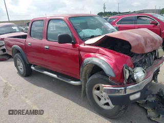 2004 Toyota Tacoma PreRunner with VIN 5TEGN92N34Z351987, listed as a IAAI auction lot 42314937 with 267,565 mi miles and . Bid and sale history available at DreamBid. Image 1.
