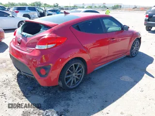 2016 Hyundai Veloster Turbo with VIN KMHTC6AE6GU294648, listed as a IAAI auction lot 42311378 with 94,552 mi miles and . Bid and sale history available at DreamBid. Image 4.
