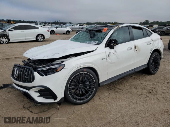 2024 Mercedes-Benz GLC with VIN W1NKJ8HB3RF227177, listed as a Copart auction lot 85658914 with 0 mi miles and Salvage Title. Bid and sale history available at carsss.com. Image 1.