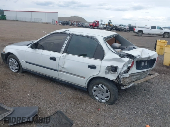 1998 Honda Civic DX with VIN 2HGEJ6629WH551418, listed as a IAAI auction lot 42137262 with 180,704 mi miles. Bid and sale history available at carsss.com. Image 3.