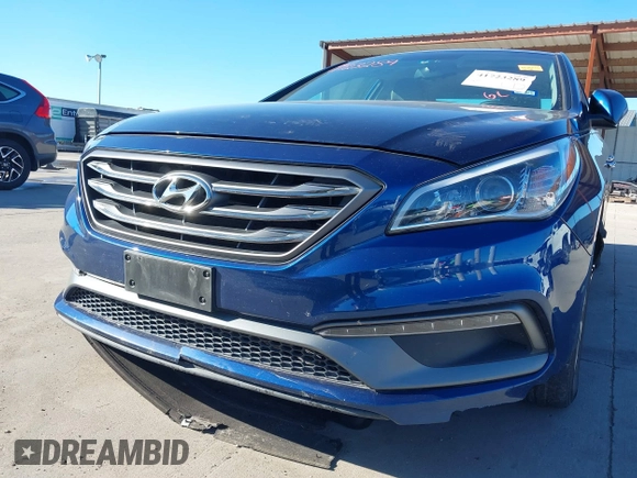 2017 Hyundai Sonata Sport with VIN 5NPE34AF3HH558348, listed as a IAAI auction lot 41723289 with 99,829 mi miles and . Bid and sale history available at DreamBid. Image 6.