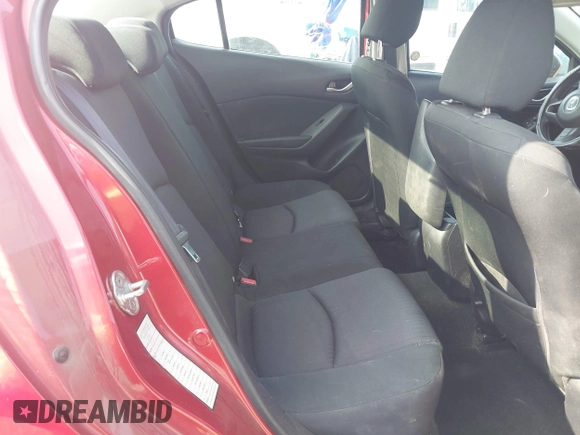 2015 Mazda 3 i Sport with VIN 3MZBM1U73FM156613, listed as a IAAI auction lot 42036090 with 104,296 mi miles and . Bid and sale history available at carsss.com. Image 8.