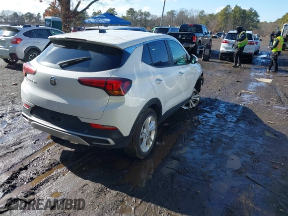 2023 Buick Encore GX Preferred z VIN KL4MMCSL0PB137270, wystawiony jako IAAI lot #41499985 z przebiegiem 26 825 mil mil oraz . Historia ofert i sprzedaży dostępna na DreamBid. Obrazek 4.